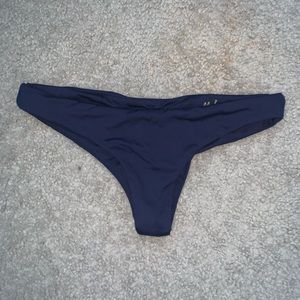 Midori navy blue bikini bottoms